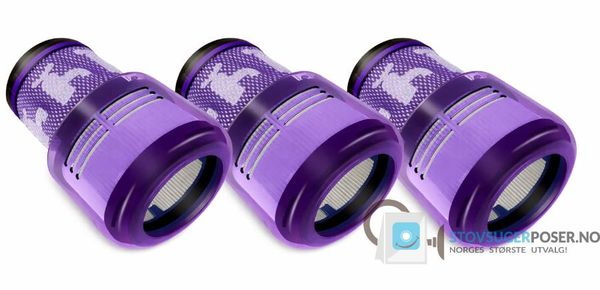 Hovedbilde V12 Dyson 3 stk hepafilter